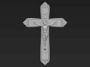 Cruz de Jesus 09 Modelo de Impressão 3D