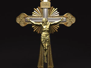 예수 십자가 10 3D 프린트 모델