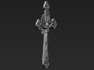 Jesus Cross 10 Modelo de Impressão 3D