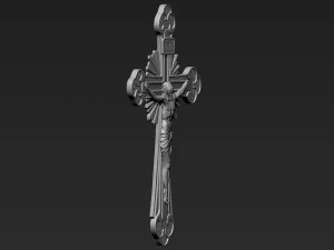 Jezus Krzyż 10 Model do druku 3D