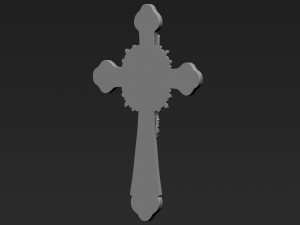 Jesus Cross 10 Modelo de Impressão 3D