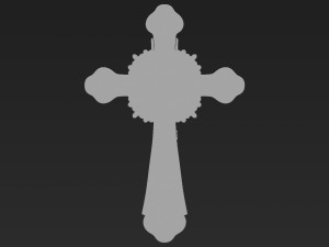 Jesus Cross 10 Modelo de Impressão 3D
