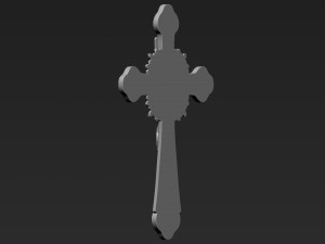 Jesus Cross 10 Modelo de Impressão 3D