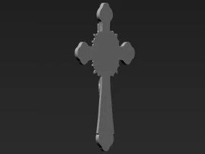 Jezus Krzyż 10 Model do druku 3D