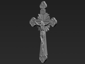 Jesus Cross 10 Modelo de Impressão 3D