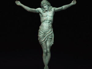 Crucified Jesus Christ 04 3D Print Model