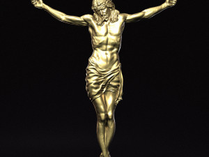 Crucified Jesus Christ 04 3D 프린트 모델