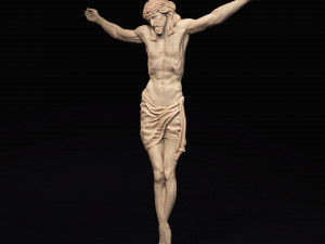 Crucified Jesus Christ 04 3D 프린트 모델