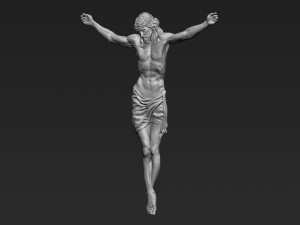 Crucified Jesus Christ 04 3D 프린트 모델