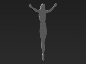 Crucified Jesus Christ 04 3D 프린트 모델