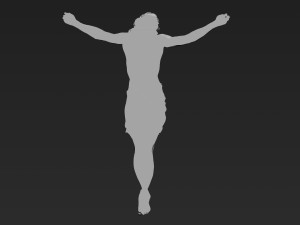 Crucified Jesus Christ 04 3D 프린트 모델