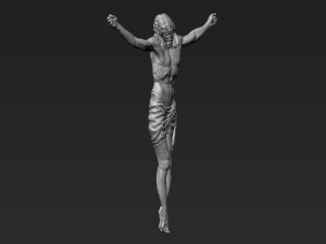 Crucified Jesus Christ 04 3D 프린트 모델