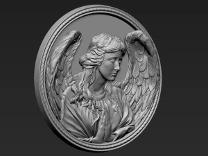Anjo Al&iacute;vio 03 Modelo de Impressão 3D