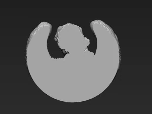 Anjo Al&iacute;vio 03 Modelo de Impressão 3D