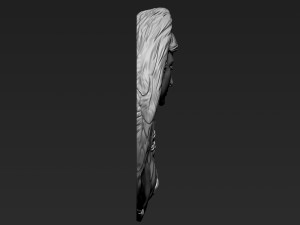 Angel Relief 03 Modelo de Impressão 3D