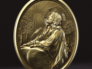 Jesus Relief 13 3D 打印模型