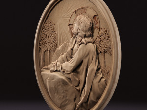 Jesus Relief 13 3D 打印模型