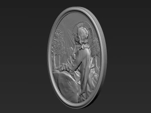 Jesus Relief 13 3D Print Model