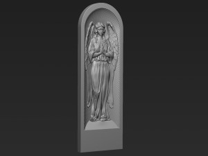 Angel Relief 04 3D 프린트 모델
