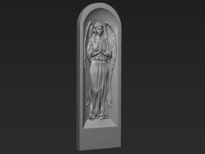 Angel Relief 04 3D Print Model