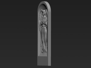 Angel Relief 04 3D 프린트 모델