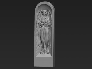 Angel Relief 04 3D 프린트 모델