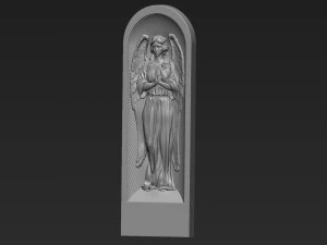 Angel Relief 04 3D Print Model