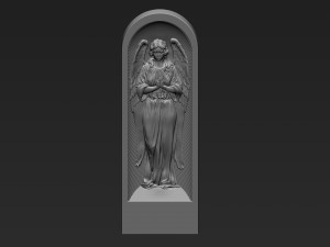 Angel Relief 04 3D 프린트 모델