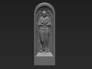 Angel Relief 04 3D Print Model