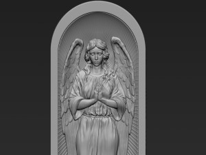 Angel Relief 04 3D 프린트 모델