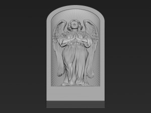 Angel Relief 04 3D 프린트 모델