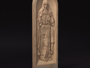 Mother Maria Relief 06 Modelo de Impressão 3D