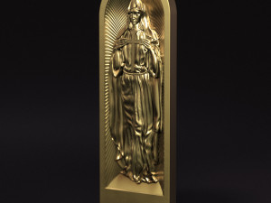 Mother Maria Relief 06 Modelo de Impressão 3D