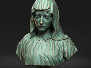 Mother Maria Bust 01 3D Принт Модель