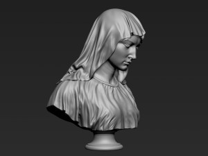 Mother Maria Bust 01 3D Принт Модель