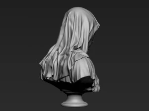 Mother Maria Bust 01 3D Print Model