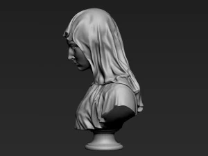 Mother Maria Bust 01 3D Print Model