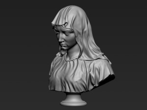 Mother Maria Bust 01 3D Принт Модель