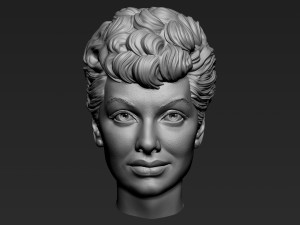 Lucille Ball as Lucy Modelo de Impressão 3D