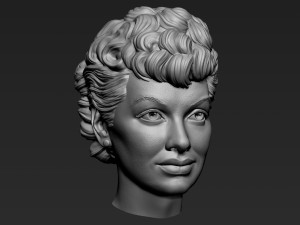 Lucille Ball as Lucy Modelo de Impressão 3D