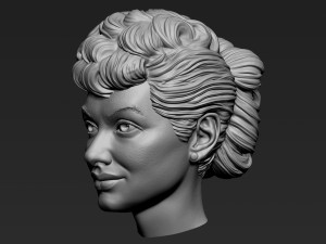 Lucille Ball as Lucy Modelo de Impressão 3D