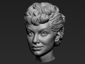 Lucille Ball as Lucy Modelo de Impressão 3D
