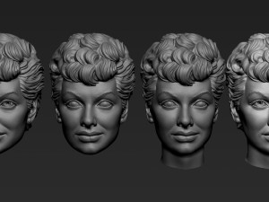 Lucille Ball as Lucy Modelo de Impressão 3D