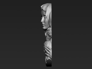Mother Maria relief 07 3Dプリントモデル