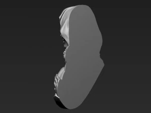 Mother Maria relief 07 3D Print Model