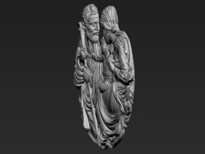 Holy Family 01 3Dプリントモデル