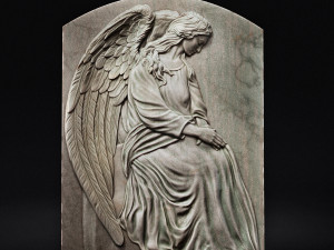 Angel relief 05 3D 프린트 모델