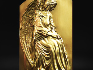 Angel relief 05 3D 프린트 모델