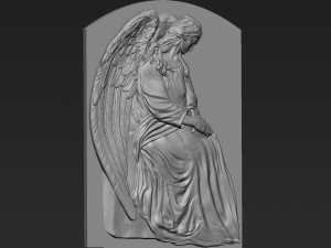 Angel relief 05 3D 프린트 모델