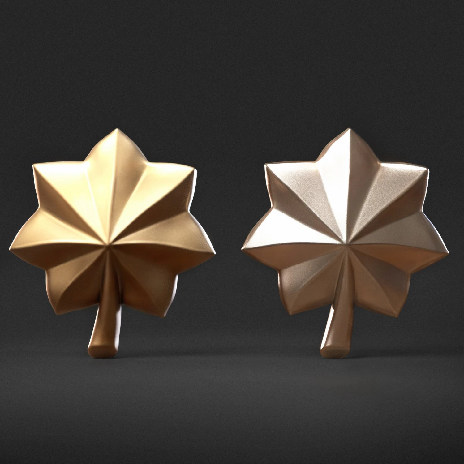 Distintivo di maggiore o tenente colonnello Modello di stampa 3D .c4d .max .obj .3ds .fbx .stl .blend 